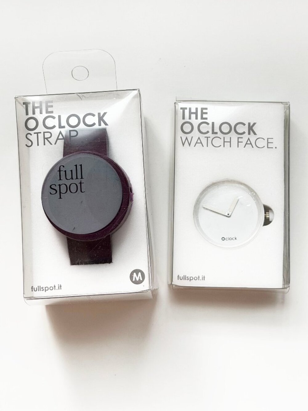 FullSpot Burgundy interchangeable watch and band size Medium